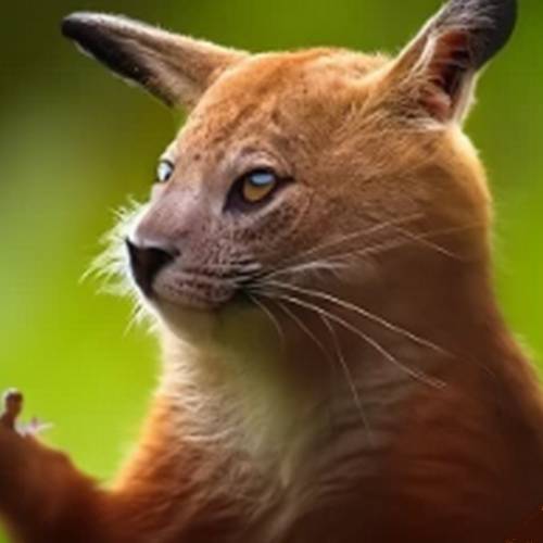 extraordinaire animal en w, une espèce peu connue