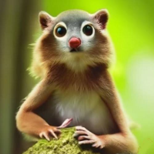 un etrange animal en o